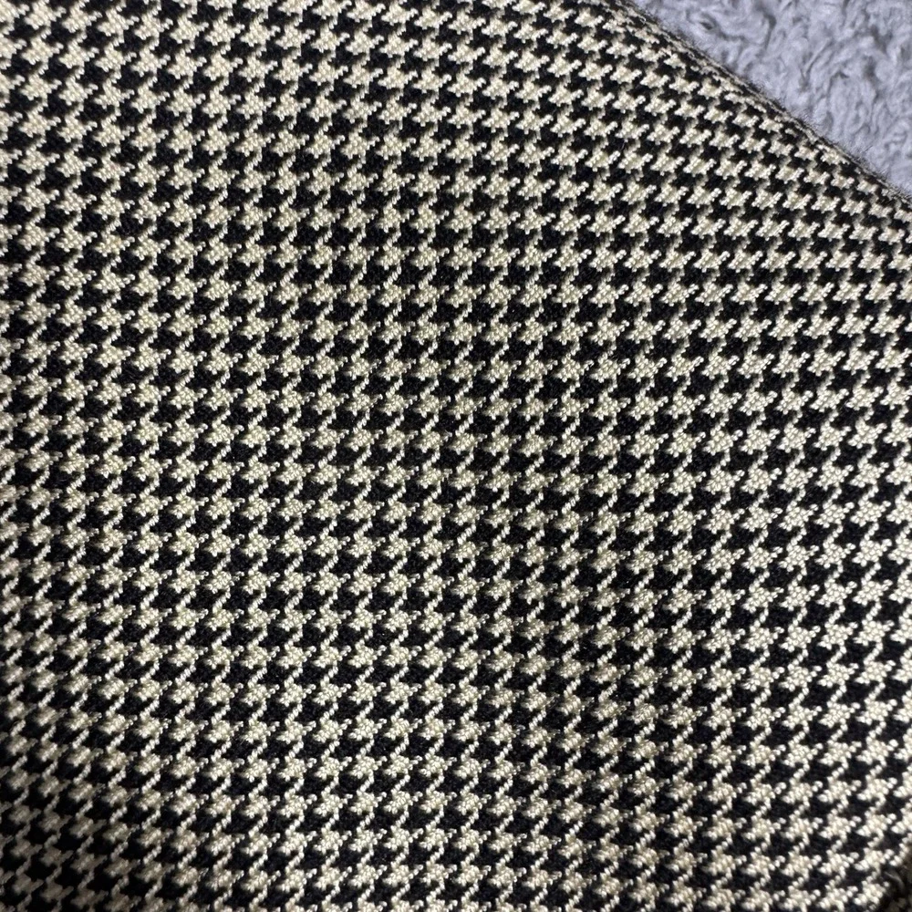 Jack Victor Blazer Men 46XL Wool Silk Cashmere Lanzawood Houndstooth Blazer